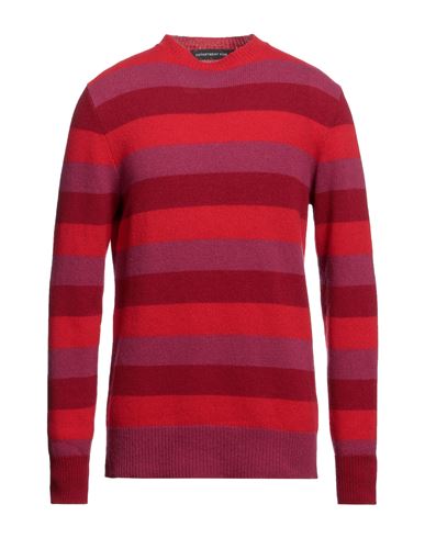 Department 5 Man Sweater Red Size Xl Wool, Polyamide