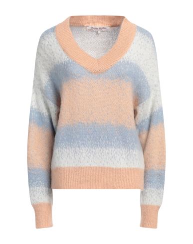 Connor & Blake Woman Sweater Blush Size M Acrylic, Polyamide, Wool, Mohair Wool In Pink