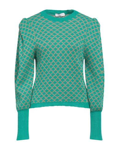 Man Sweater Green Size 38 Polyamide, Acrylic, Wool