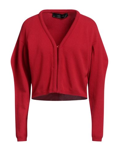 Shop Federica Tosi Woman Cardigan Red Size 4 Wool, Cashmere, Polyamide