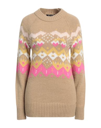 Pennyblack Woman Sweater Sand Size L Polyamide, Acrylic, Wool In Beige