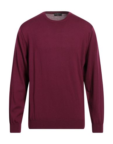 Bramante Man Sweater Purple Size 44 Virgin Wool
