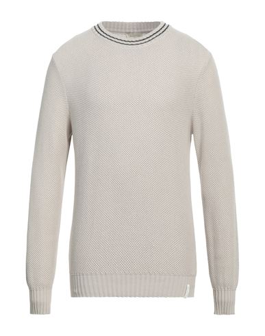 Brooksfield Man Sweater Light Grey Size 40 Cotton