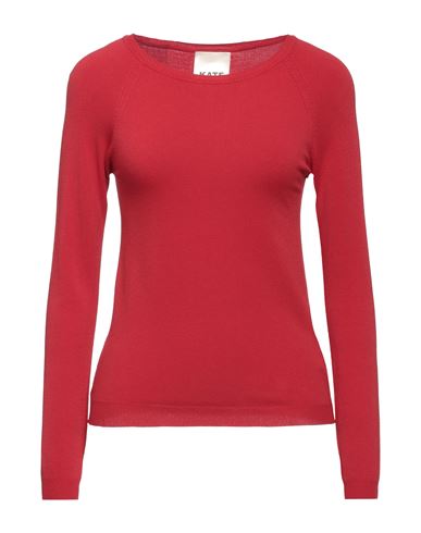 Kate By Laltramoda Woman Sweater Red Size L Viscose, Polyamide