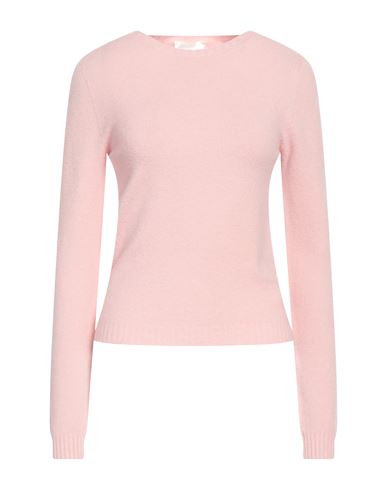Kate By Laltramoda Woman Sweater Light Pink Size L Viscose, Pbt - Polybutylene Terephthalate, Nylon