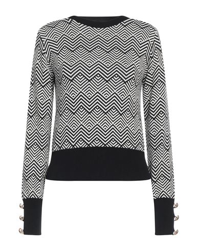 Kate By Laltramoda Woman Sweater Black Size 2 Viscose, Elastane