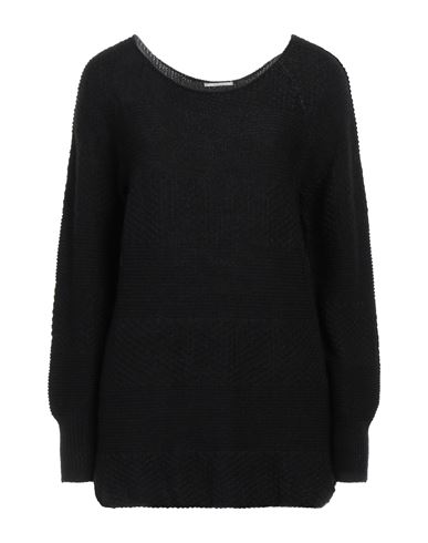 Gas Woman Sweater Black Size S Acrylic, Wool, Alpaca Wool, Polyester, Metallic Fiber