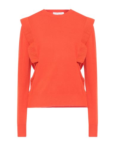 Caractere Caractère Woman Sweater Orange Size 3 Viscose, Polyester