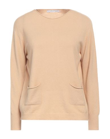 Caractere Caractère Woman Sweater Beige Size 2 Viscose, Polyester, Polyamide