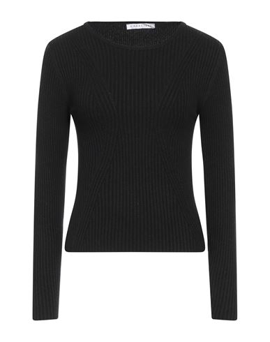 Caractere Caractère Woman Sweater Black Size 2 Viscose, Polyester, Polyamide