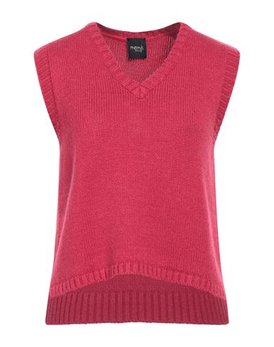 Mem.js Mem. Js Woman Sweater Magenta Size 4 Acrylic, Polyamide, Wool, Alpaca Wool