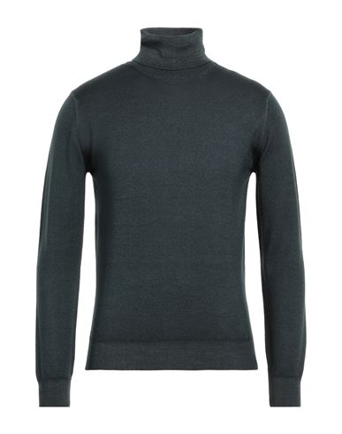 Filippo De Laurentiis Man Turtleneck Lead Size 36 Merino Wool In Grey
