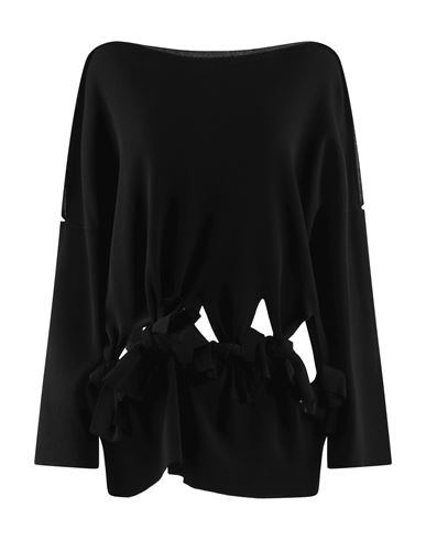 Liviana Conti Woman Sweater Black Size 10 Viscose, Polyamide
