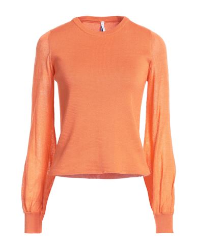 Pullover Mujer Naranja M Mujer
