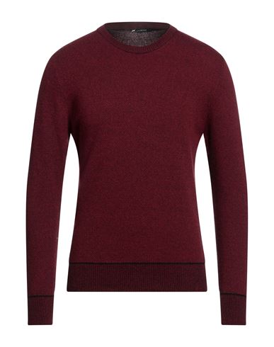 Bellwood Man Sweater Burgundy Size 44 Wool, Viscose, Cashmere, Polyamide In Red
