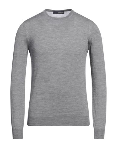 Lardini Man Sweater Grey Size 44 Wool