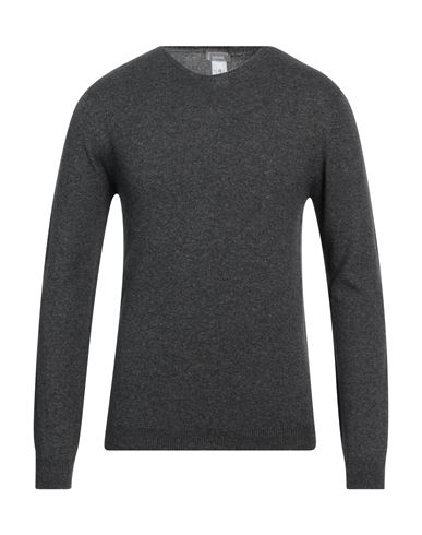 Man Sweater Dark brown Size 40 Cotton, Wool, Cashmere