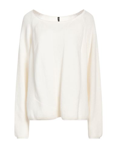 Manila Grace Woman Sweater Ivory Size L Polyamide, Wool, Viscose, Cashmere In White