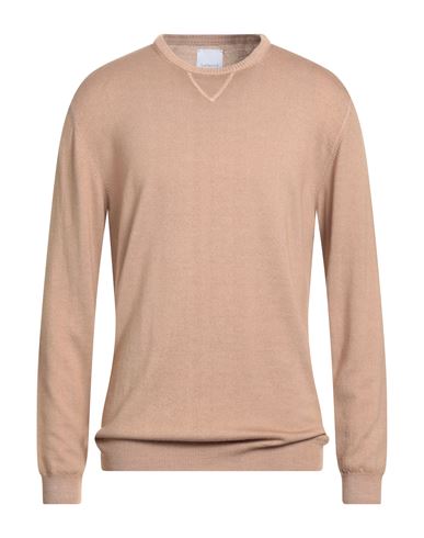 Bellwood Man Sweater Camel Size 46 Merino Wool In Neutral