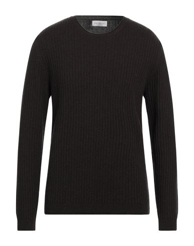 Shop Bellwood Man Sweater Dark Brown Size 42 Cotton, Wool, Cashmere