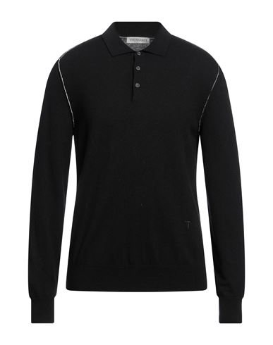 Shop Trussardi Man Sweater Black Size S Polyamide, Viscose, Wool, Cashmere