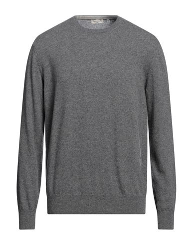 Shop Angelo Nardelli Man Sweater Grey Size 48 Merino Wool, Viscose, Cashmere, Polyamide