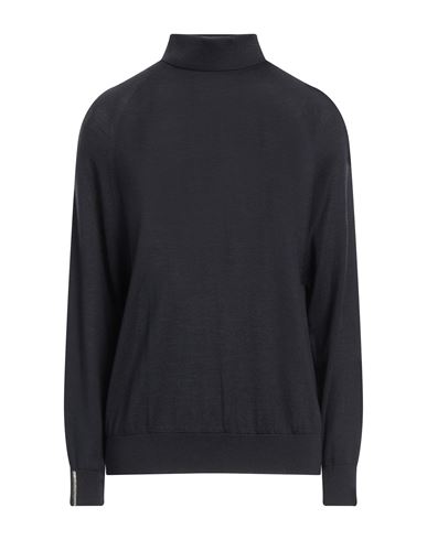Peserico Woman Turtleneck Navy Blue Size 6 Virgin Wool