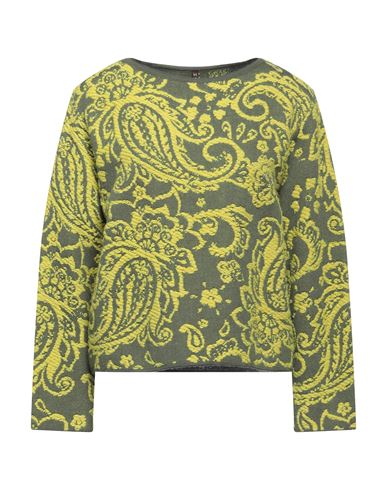 Manila Grace Woman Sweater Dark Green Size Xs Acrylic, Wool, Viscose, Alpaca Wool