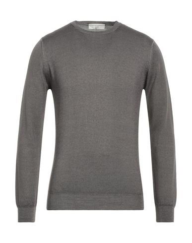 Shop Filippo De Laurentiis Man Sweater Dove Grey Size 36 Wool
