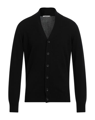 Kangra Man Cardigan Black Size 38 Wool, Silk, Cashmere