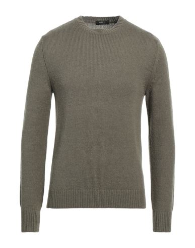 Suite 191 Man Sweater Military Green Size 46 Wool, Alpaca Wool, Polyamide