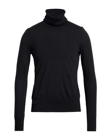Sapio Man Turtleneck Black Size 42 Wool In Black