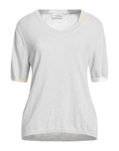 Maria Bellentani Woman Sweater Light Grey Size 10 Polyamide, Wool, Viscose, Cashmere