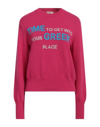 Herno For Histores Woman Sweater Magenta Size 6 Wool In Magenta