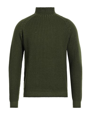 Filippo De Laurentiis Man Turtleneck Green Size 40 Merino Wool