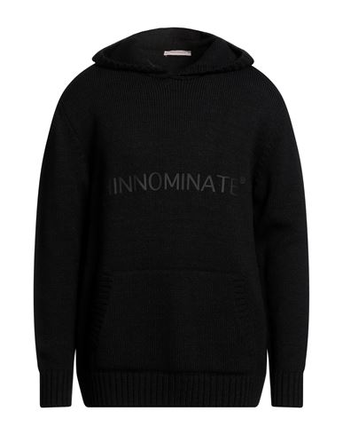 Hinnominate Man Sweater Black Size L Wool, Acrylic
