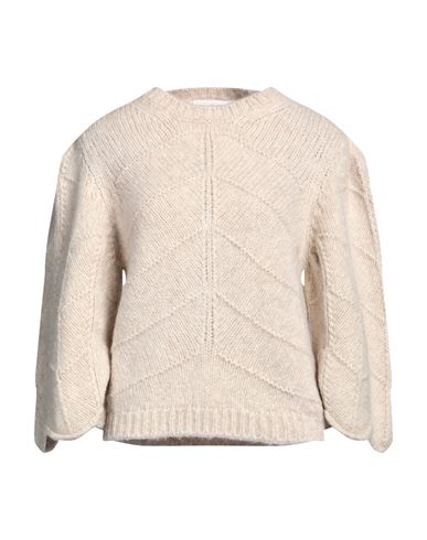 Ba&sh Ba & Sh Woman Sweater Beige Size 1 Wool, Alpaca Wool, Polyamide