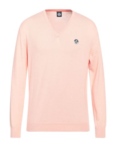 North Sails Man Sweater Pink Size Xl Cotton