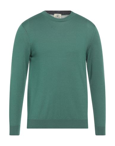 Shop Mqj Man Sweater Green Size 40 Wool, Acrylic