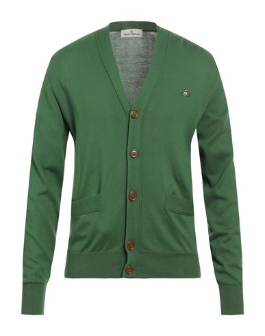 Vivienne Westwood Man Cardigan Green Size Xl Cotton