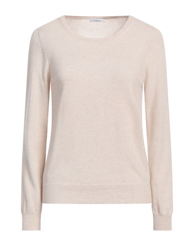 MALO MALO WOMAN SWEATER BEIGE SIZE 8 CASHMERE 