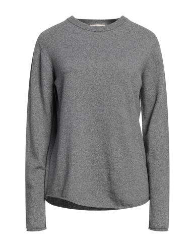 Semicouture Woman Sweater Grey Size M Cashmere, Polyamide
