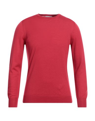 Shop Gran Sasso Man Sweater Red Size 46 Virgin Wool