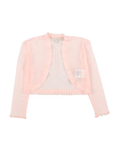 Patrizia Pepe Babies'  Toddler Girl Wrap Cardigans Light Pink Size 6 Polyester, Elastane