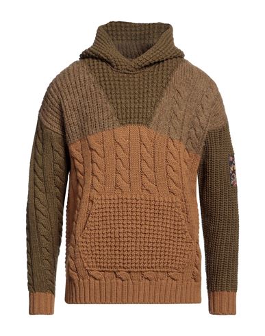 Emporio Armani Man Sweater Military Green Size Xl Virgin Wool