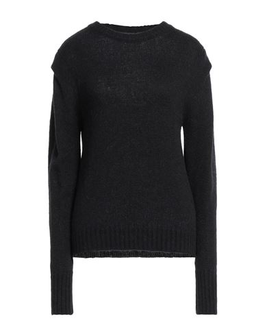 Maria Vittoria Paolillo Mvp Woman Sweater Black Size 8 Polyamide, Acrylic, Alpaca Wool