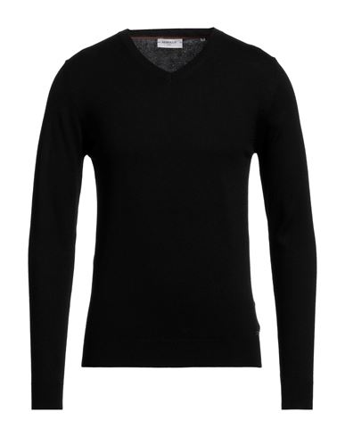 Markup Man Sweater Black Size Xxl Viscose, Nylon, Acrylic, Cashmere