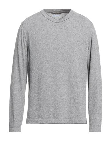 Daniele Fiesoli Man Sweater Grey Size Xxl Organic Cotton, Recycled Polyamide In Grey