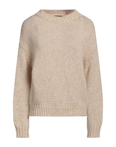 Roberto Collina Woman Sweater Beige Size Xs Baby Alpaca Wool, Nylon, Wool