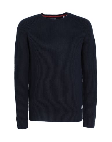 Jack & Jones Man Sweater Navy Blue Size S Acrylic, Cotton
